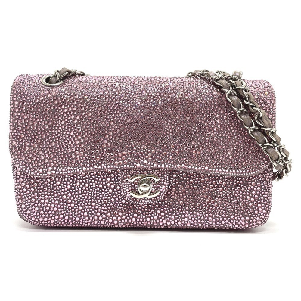 CHANEL Las Vegas Bellagio store exclusive CC Coco Mark Swarovski bag W chain ...